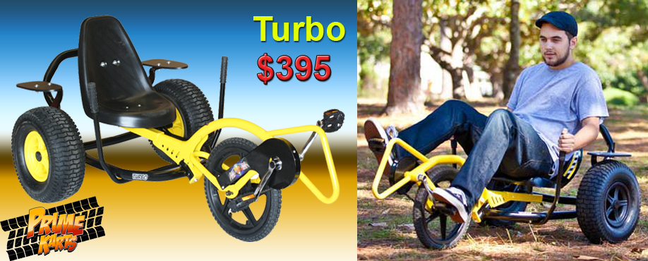 Prime Karts Turbo Bike 3 wheeler