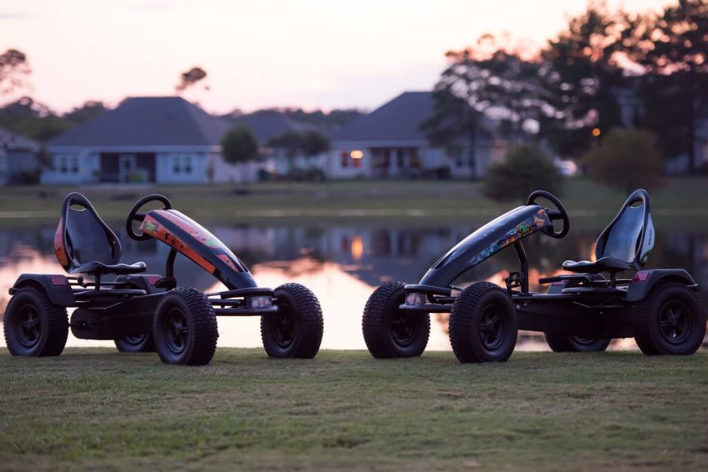 Prime Karts XL-4 Trick-Or-Treat and Halloween karts by a lake
