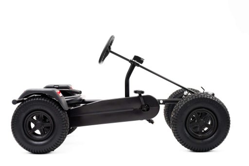 Right side view of Prime Karts XL-4 without spoiler or seat
