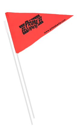 Free safety flag with any kart purchase!